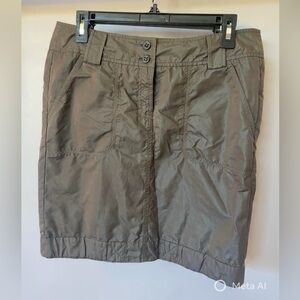 ✨Luisa Cerano Khaki Brown Skirt - Size 8 – NWOT Condition
